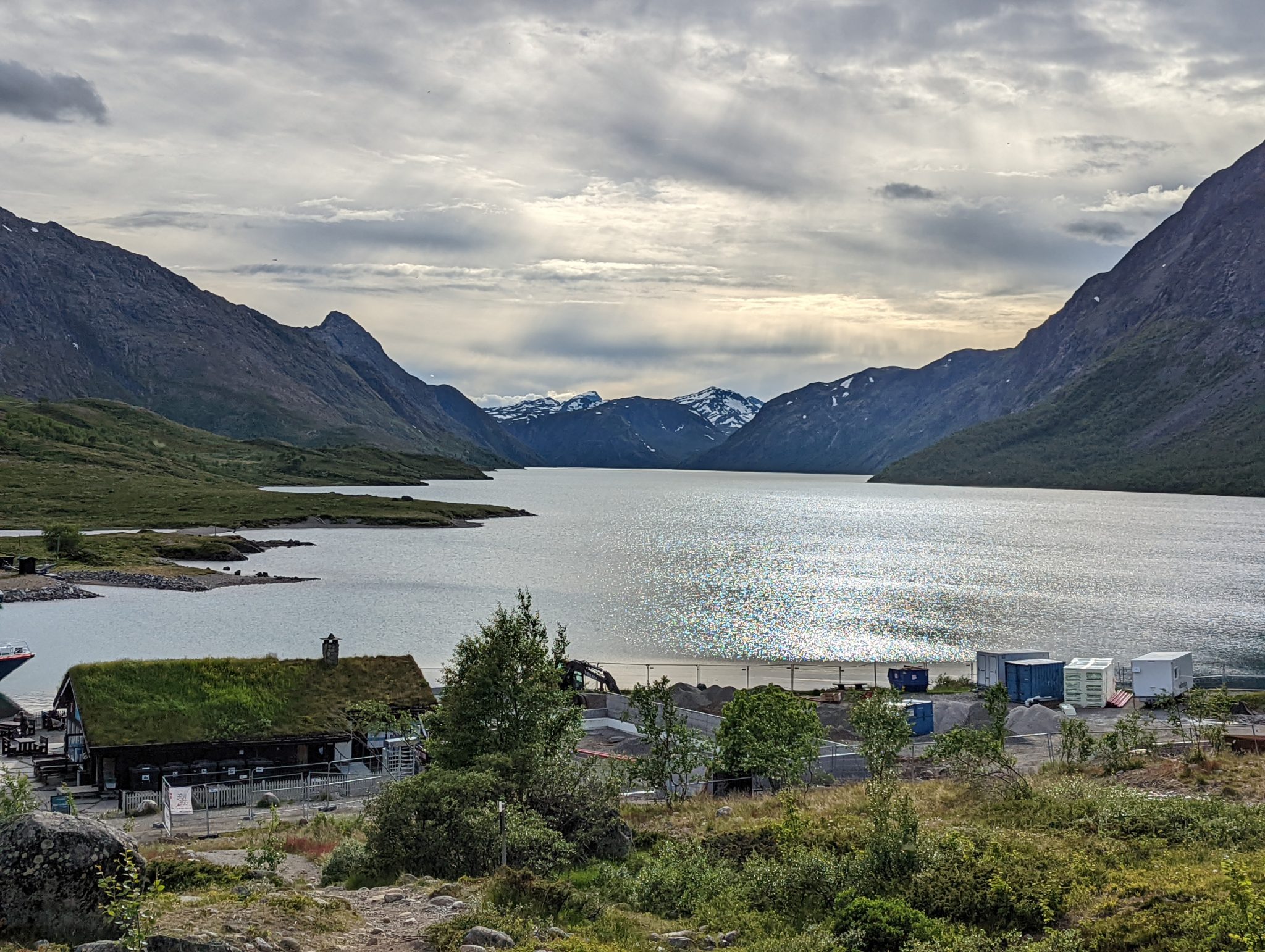 Shore view of the fjord